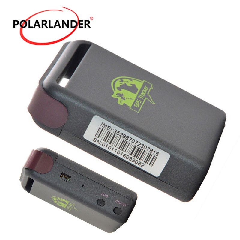 Tracker quad-band gps spor locator bil gsm sms gprs real-time tracking system placering