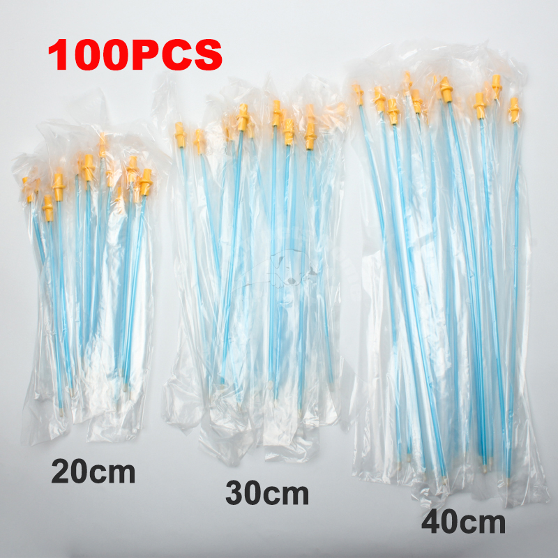 100 Stuks Hond Kunstmatige Inseminatie Katheter Staven Pipetten 20 Cm 30 Cm 40 Cm Canine Fokken Buizen Zacht Rubber Sperma canule