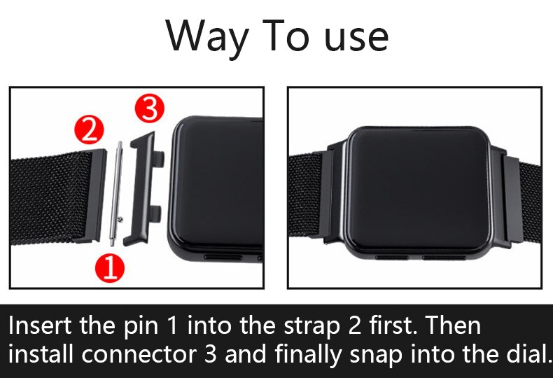 De acero adaptador de correa del reloj para OPPO reloj inteligente 41MM 46MM reloj de Metal banda conector de accesorios DIY para Oppo reloj