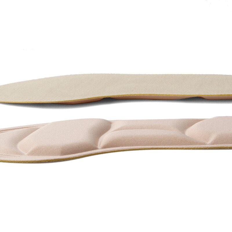 Ladies Feet Care Massage High Heels Sponge 3D Shoe Insoles Pads Cutting DIY E5BD