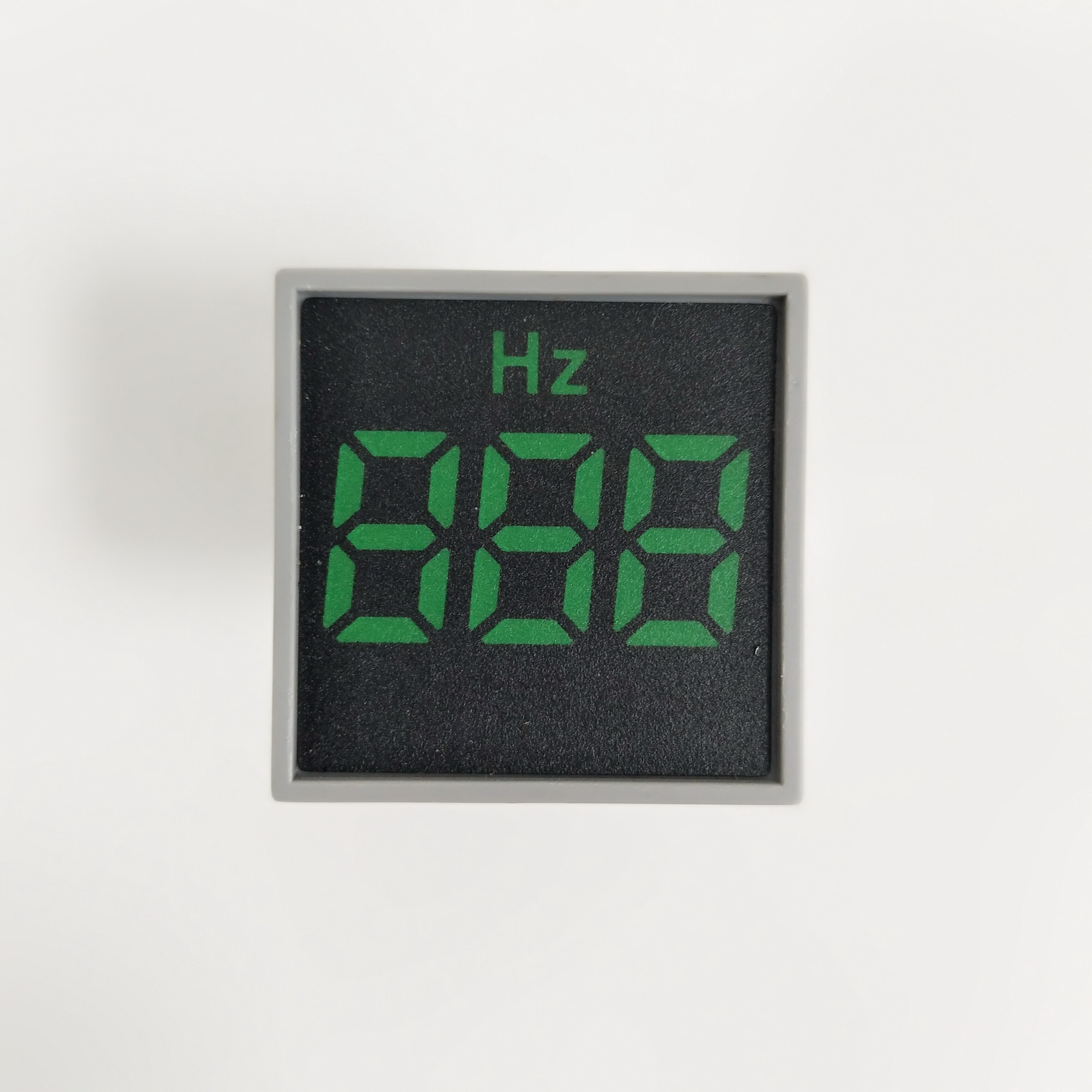 Square 22mm Measuring Range 0-100 Hz Digital Display Electricity Hertz meter Frequency Meter Indicator Signal Light Combo Tester