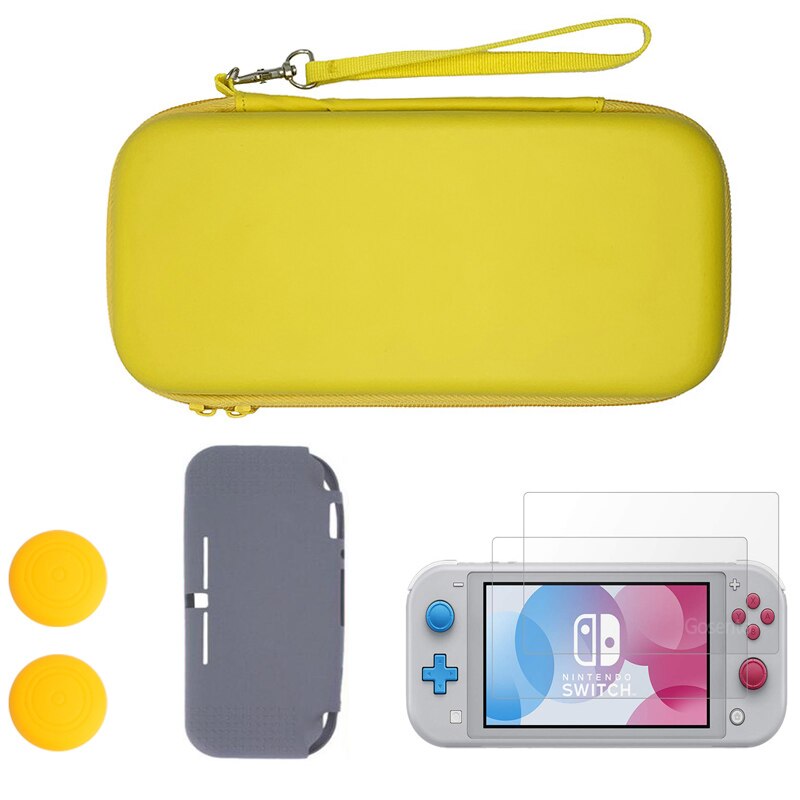 Switch Lite -kit de accesorios, bolsa de almacenamiento para Nintendo Switch Lite NS, funda protectora portátil de viaje, Color puro: Group 4