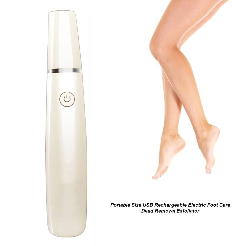 Portable Size USB Rechargeable Electric Foot Care Tool Handheld Dead Removal Exfoliator Heel Cuticles Remover
