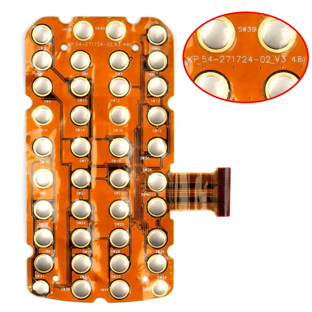 Clavier À Clé (38-Clé) pour Motorola Symbol MC3200 MC32N0-G MC32N0-R MC32N0-S