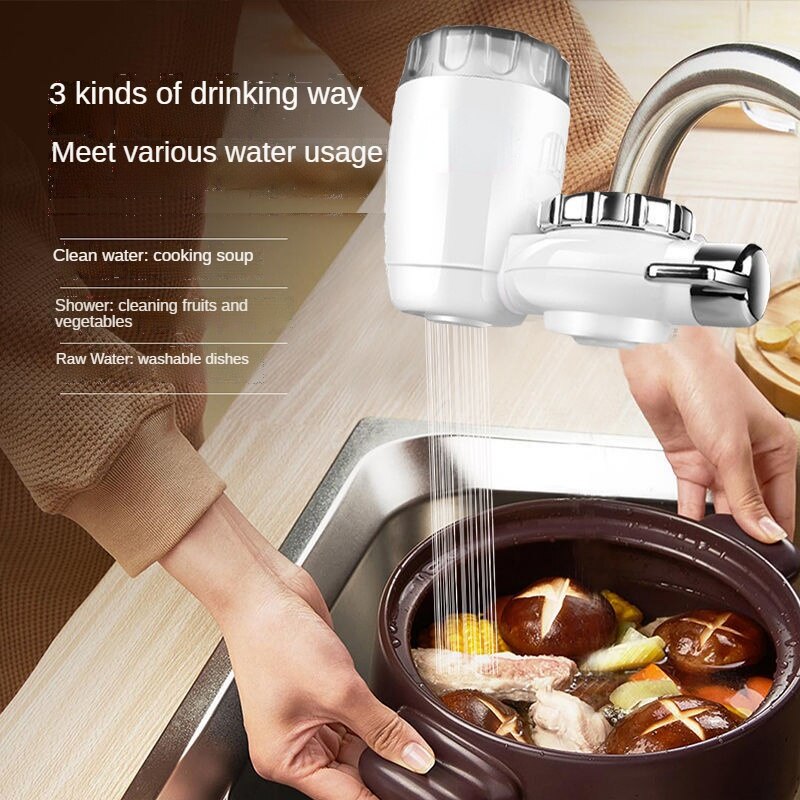 Wasserfilter Wasserhahn Filter Allgemeine Küche klopfen Wasser Vor Filterung Direkt Trinken Luftreiniger Wasserhahn Verlängerung klopfen Wasser Filter