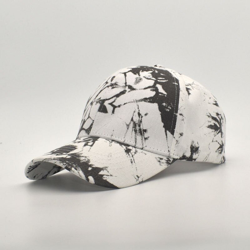 Mode Tie-Dye Baseball Cap Lente Mannen En Vrouwen Trend Paar Kleurrijke Snapback Hoed Outdoor Verstelbare Zon Graffiti bone: 5