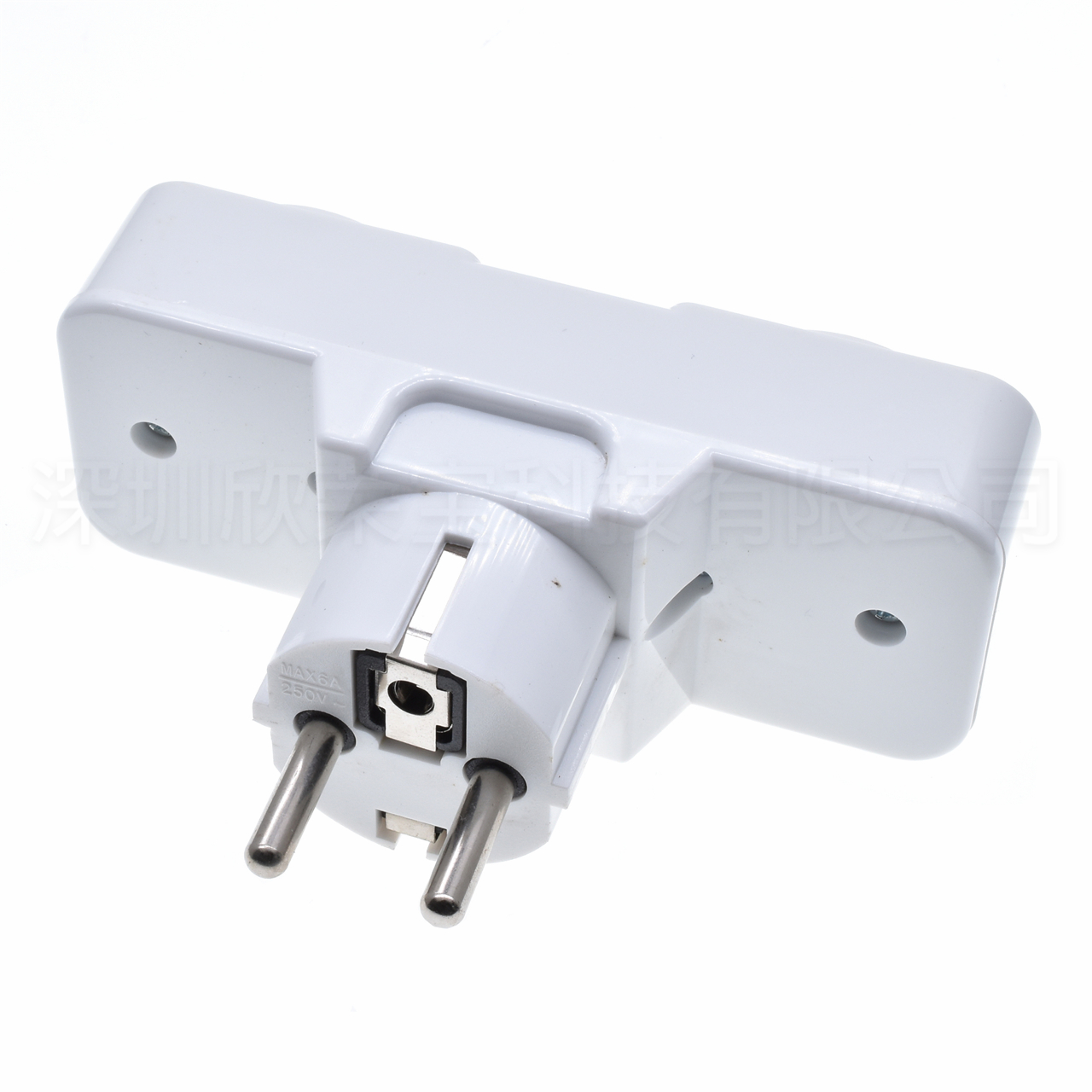 Universell eu-pluggadapter 1 til 2 utvidelsesplugg internasjonal australsk storbritannia us til euro kr reiseadapter elektrisk omformer strømuttak