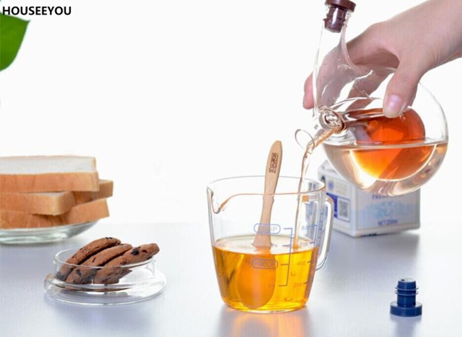 Køkkenredskaber olie og eddike sauce glas sauce både forseglet multifunktion krydderi glas opbevaring vin hjem container