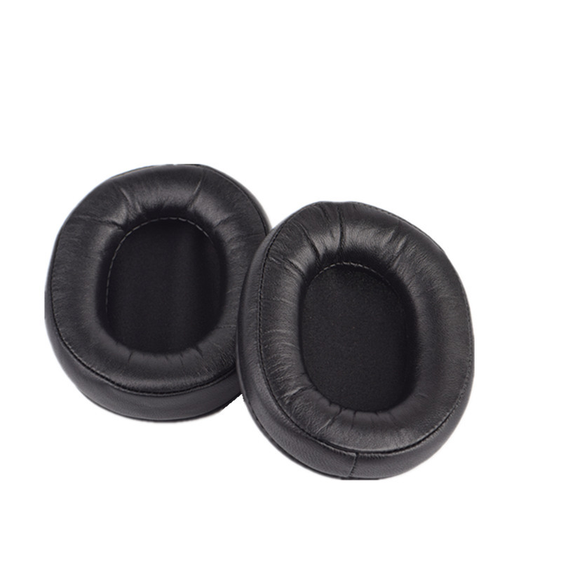 1 par øreputer til edifier  w855 w855bt bt w -855bt 855 headset hodetelefoner øreklokke pute erstatning øreputer erme skinn: Flerfarget