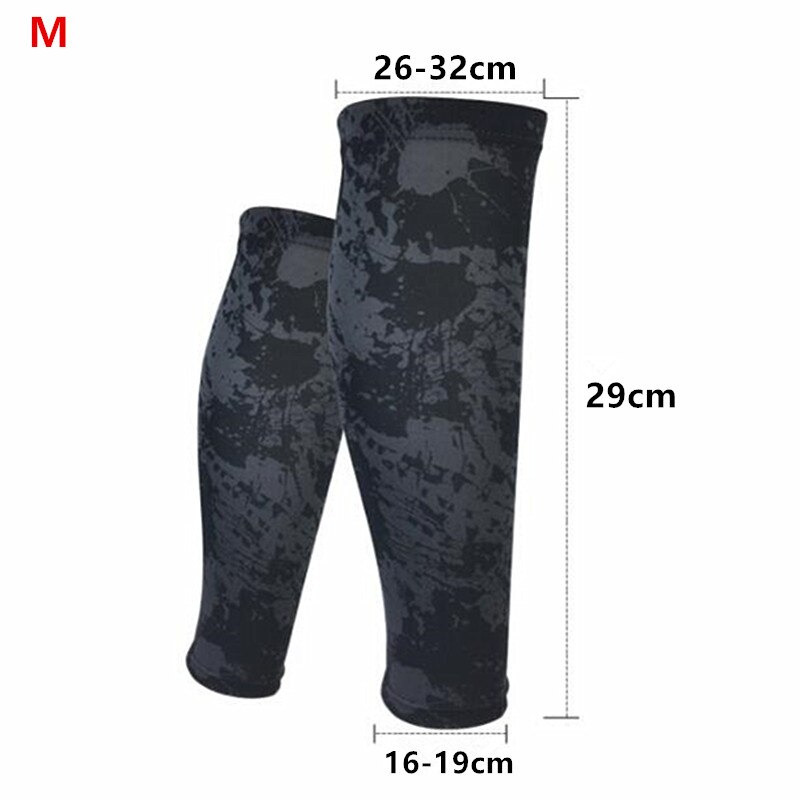 1Pc Quick-drying Breathable Calf Protection Sleeves Compression Leg Guard for Outdoor Sports