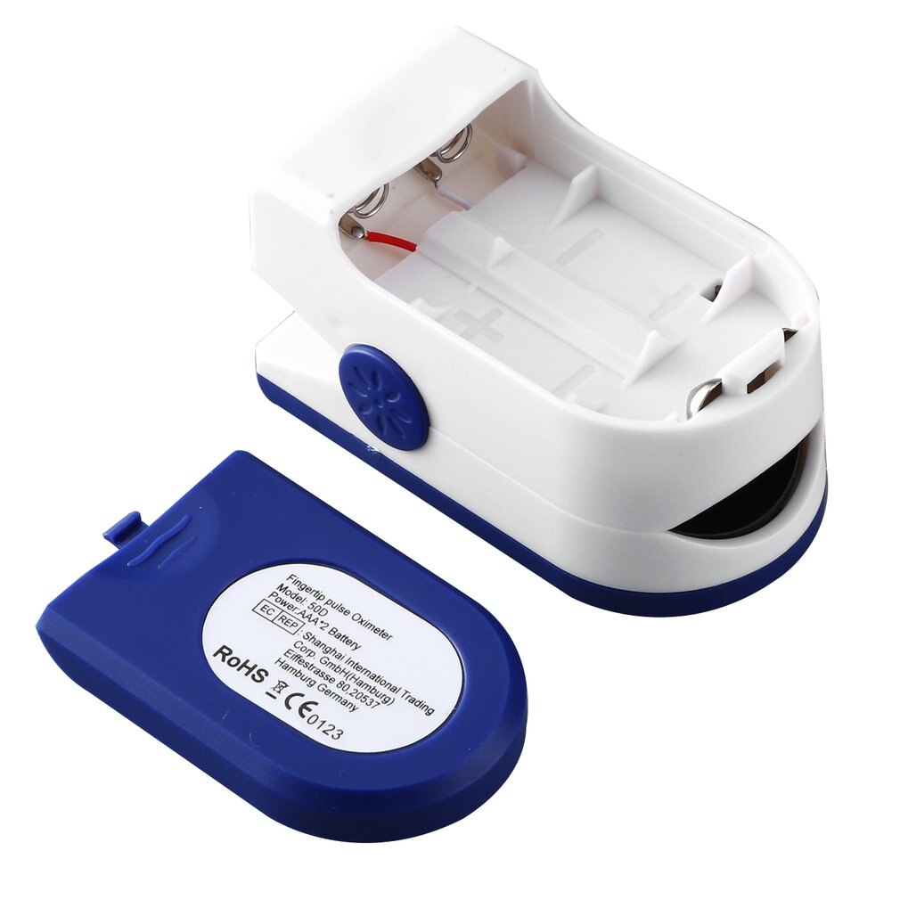 Led Digital Screen Fingertip Oximeter Highlight Display Oximeter Blood Oxygen Sleeping Monitor Detector Health Tool With Bag