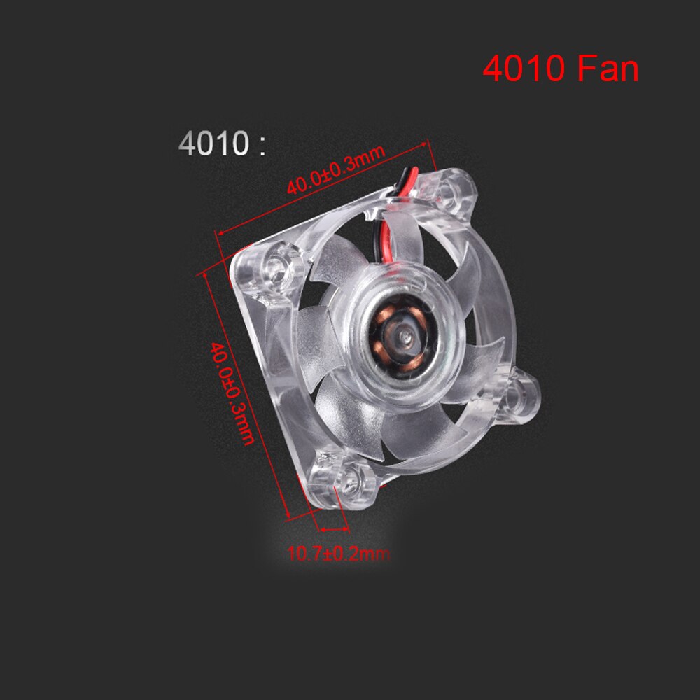 BIGTREETECH 3010 4010 Fan LED Cooling Fan 5V/12V Blue Light High Mute 3d Printer Parts For 3d Printer