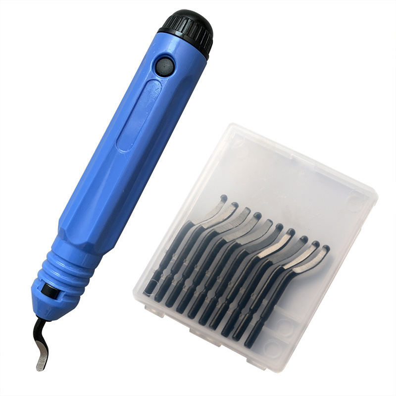 Trimmes Schraper Ontbraamgereedschap Ontbraamsnijders Set Burr Remover Handgereedschap voor hout Kunststof Aluminium Koper en staal: Rood