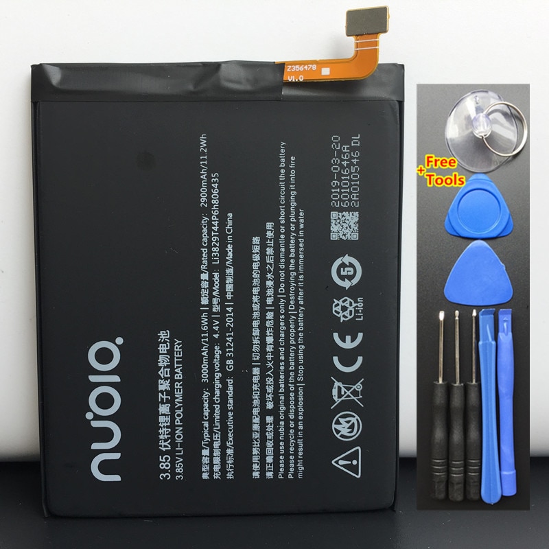 Runboss Replacement Battery for ZTE Nubia M2 Lite NX573J - 2801-3500mAh