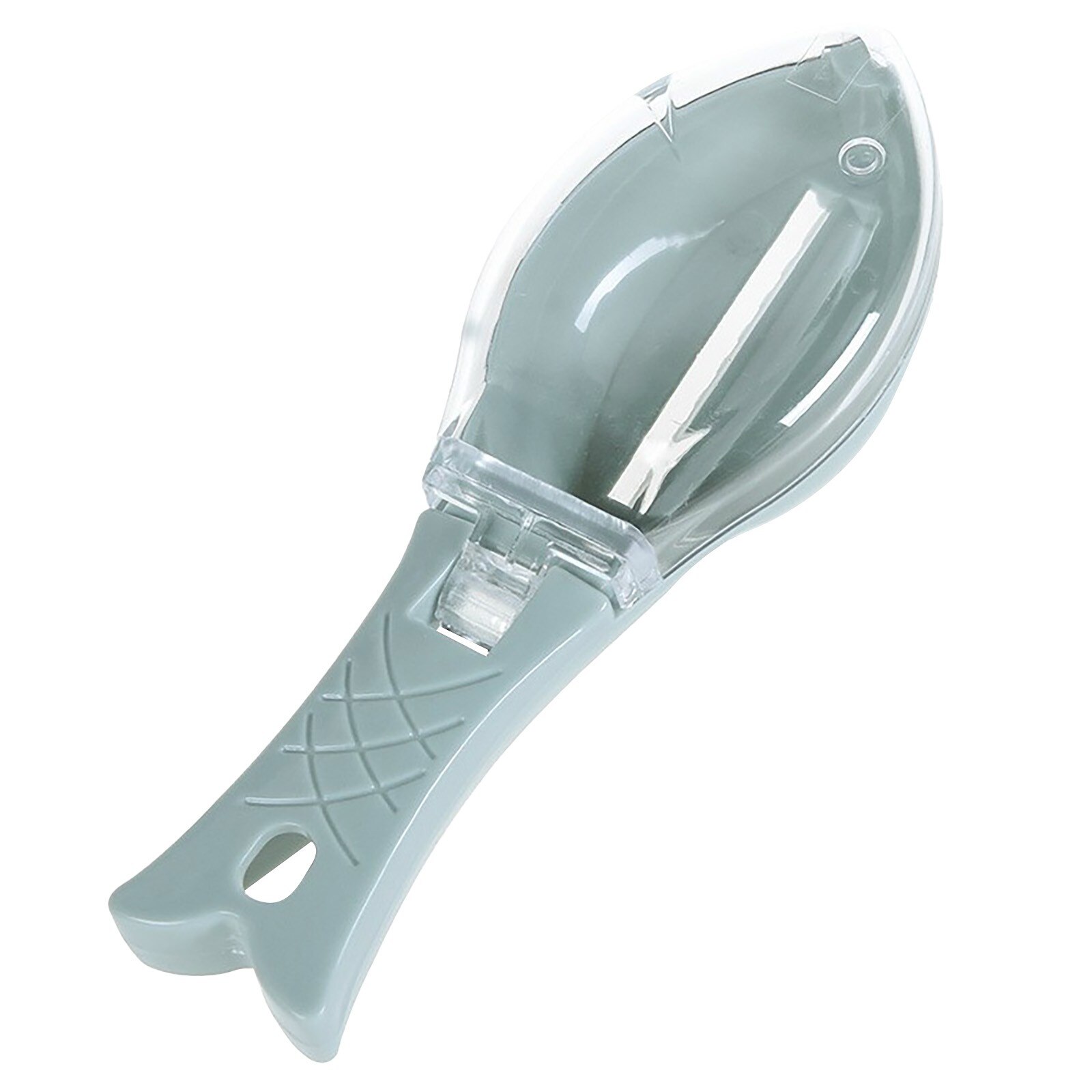 Fish Scales Graters Scraper Fish Cleaning Tool Scraping Scales Device With Cover Home Kitchen Cooking Fishing Tool Fish Cleaning: A