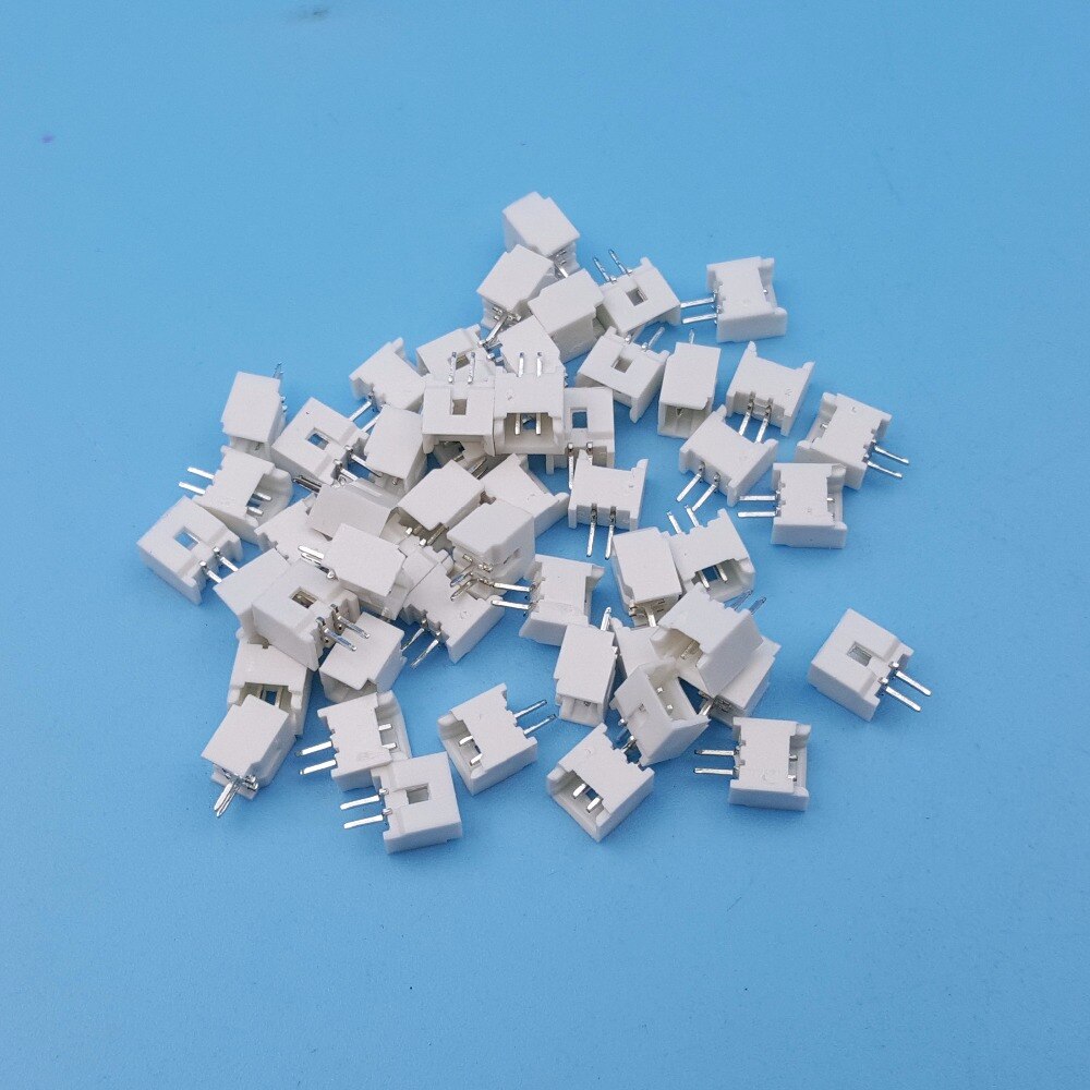 50Sets 2Pin Enkele End Micro Jst Pitch 1.25Mm 15Cm 28AWG Draad Aan Connector Boord