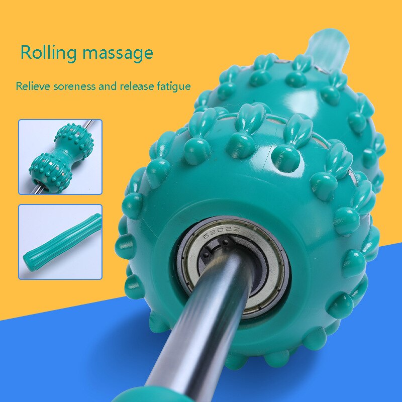 Multifunctional Magnetic Massage Roller Muscle Relief Spine Pinching Massage Roller for Back Shoulder Cervical