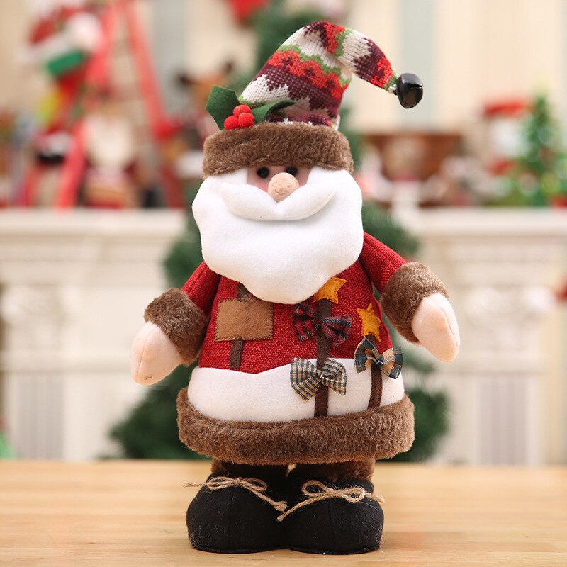 Christmas snowman elk santa decoration hotel shopping mall Christmas decorations: adult