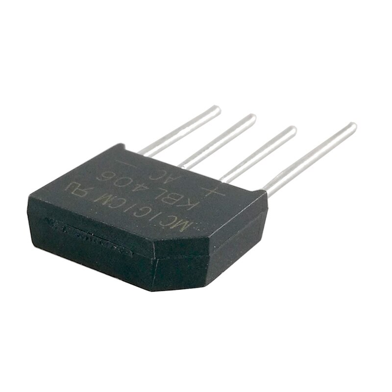 MCIGICM 10PCS 4A 600V diode bridge rectifier kbl406