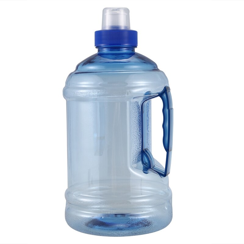 1L Big Large BPA Free Sport Gym Training Party Drink Water Bottle Cap Kettle Color:Blue Capacity:1 L: Default Title