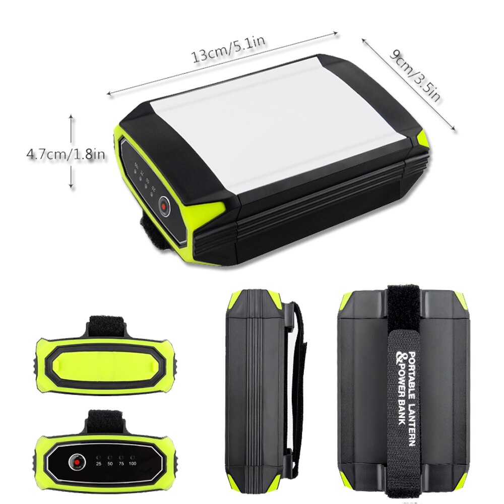 Mobiele Power Bank Tent licht Usb-poort Tent Flitslicht Outdoor Draagbare Tent Lamp 30 LEDS Lantaarn Camping licht