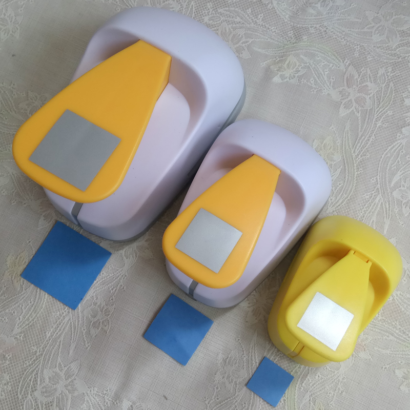 18mm-53mm Square Shaped craft punch Scrapbooking School DIY Paper Cutter EVA foam Geometry Hole Punches