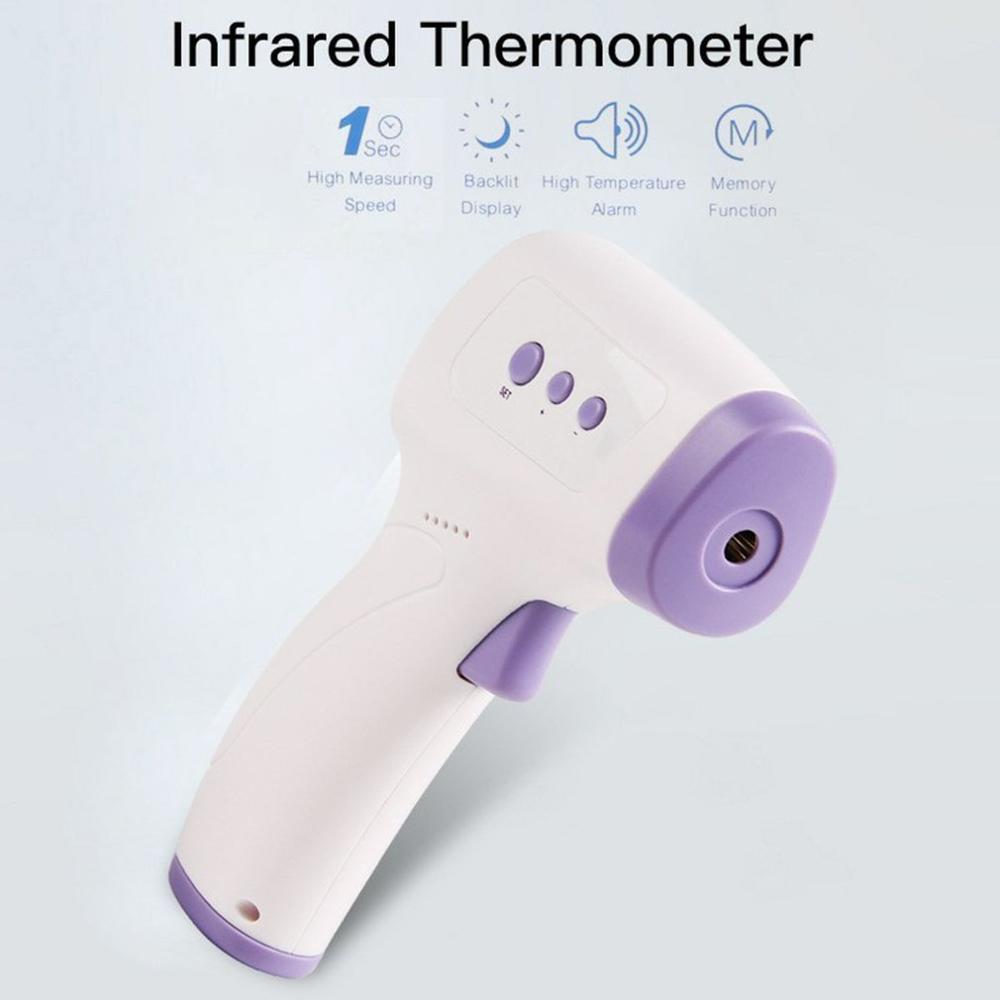 Non-Contact Infrared Thermometer Portable Infrared Thermometer High Precision Measures Body Temperature