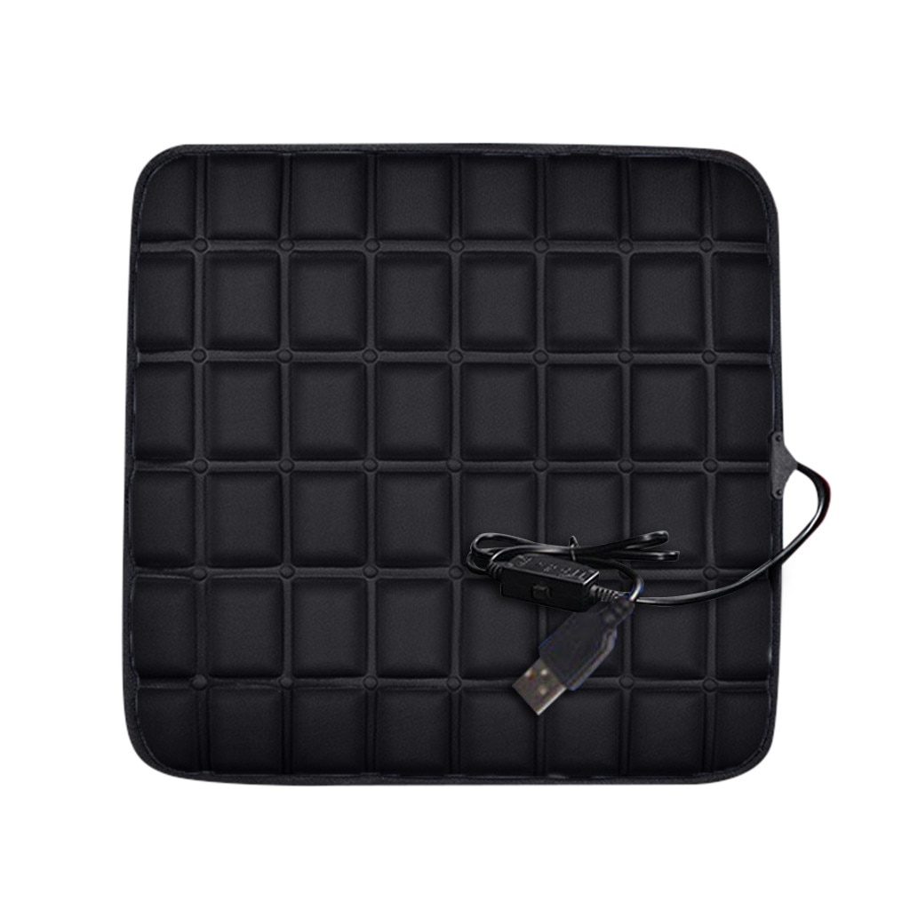 Universele Memory Foam Car Seat Cover Winter Warm Auto Front Back Rear Rugleuning Zitkussen Pad Interieur Accessoires # p15: Black