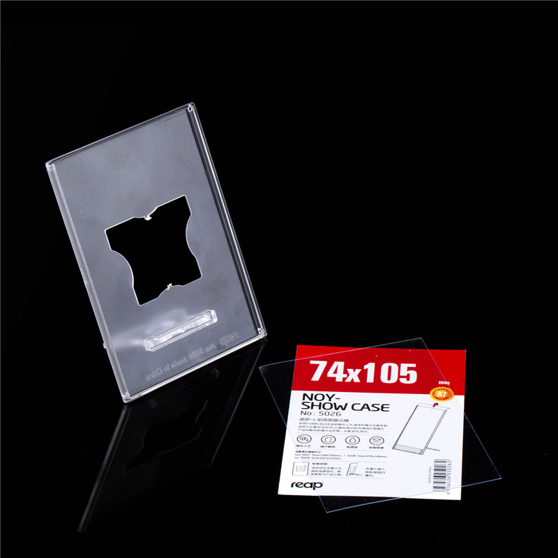 5-pack Reap NOY PS L-shape desk sign holder card display stand table menu service Label office club business school restaurant