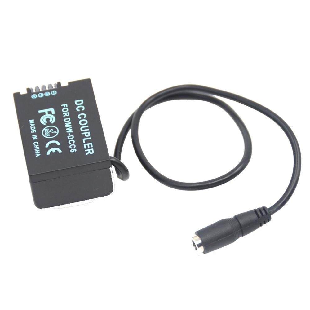 Dmw-dcc 6 dc koppeling dmw-bmb 9 bmb 9 dmw-bmb 9e dummy batterij past op stroomadapter oplader voor panasonic dmc -fz45 fz62 fz70 fz150 fz100