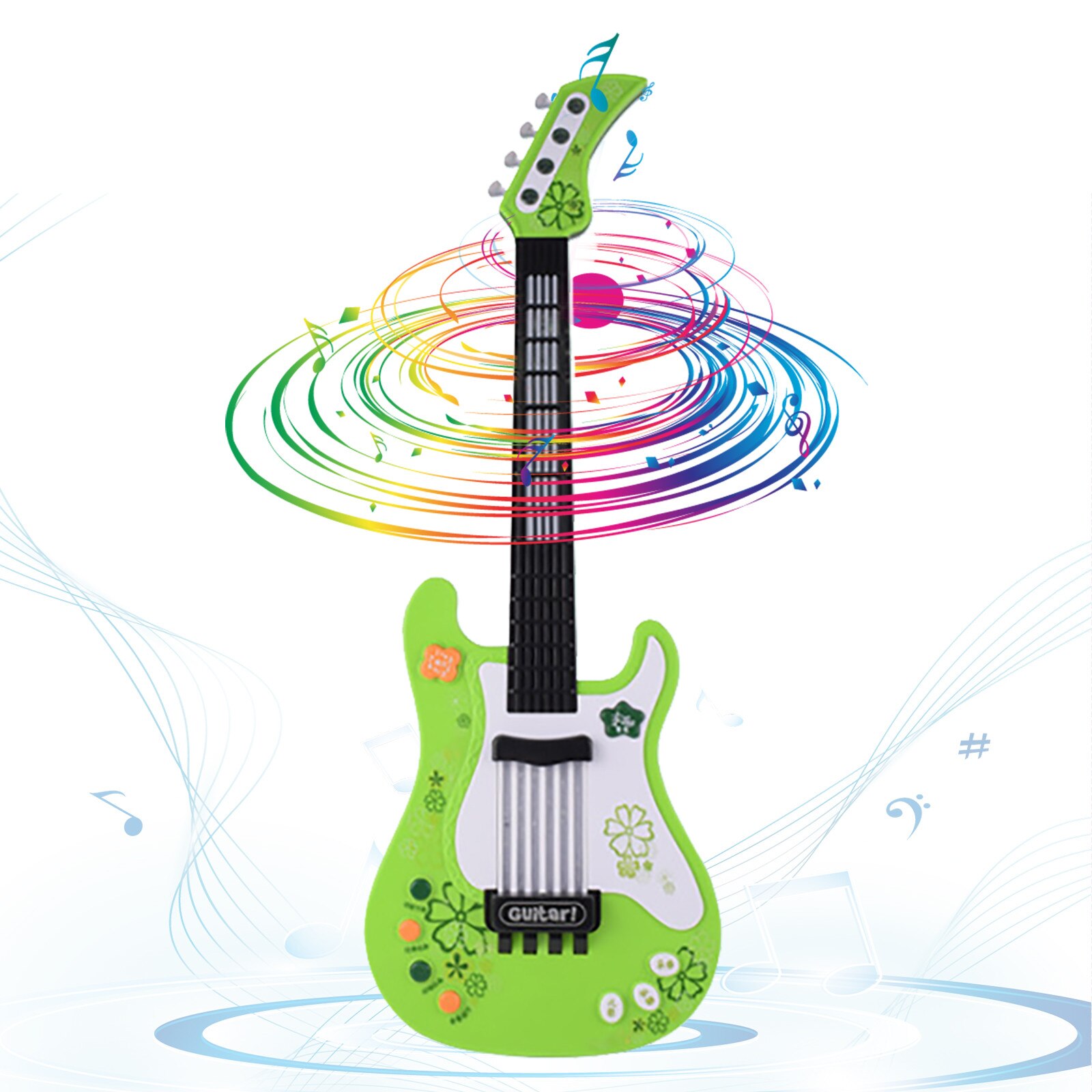 Mini Guitar Musical Instrument Children Kids Educational Toys Early intellectual development Toy For Beginners