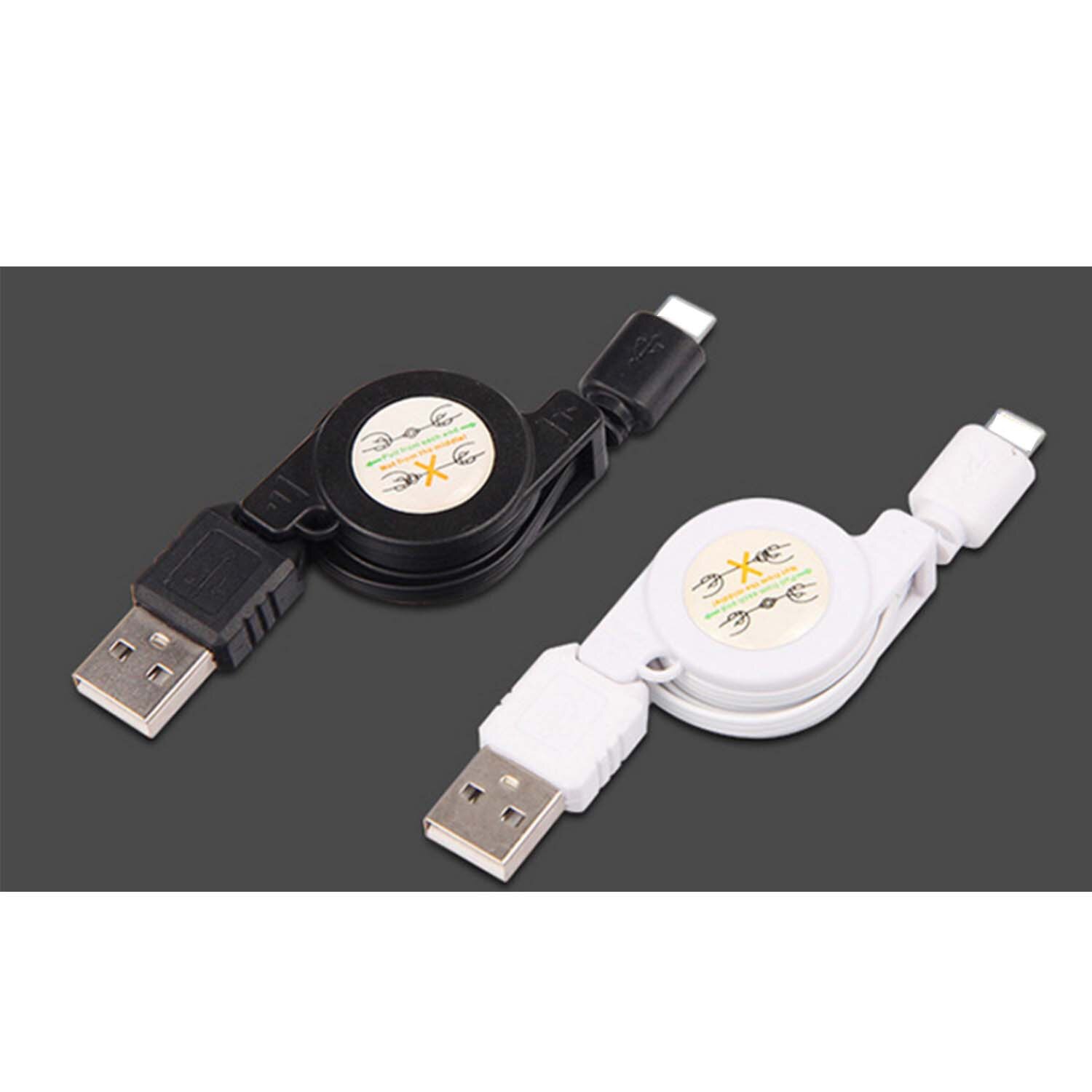 Retractable USB Data Sync&amp;Charger Cable cord for phone tablelet android iphone smartphone