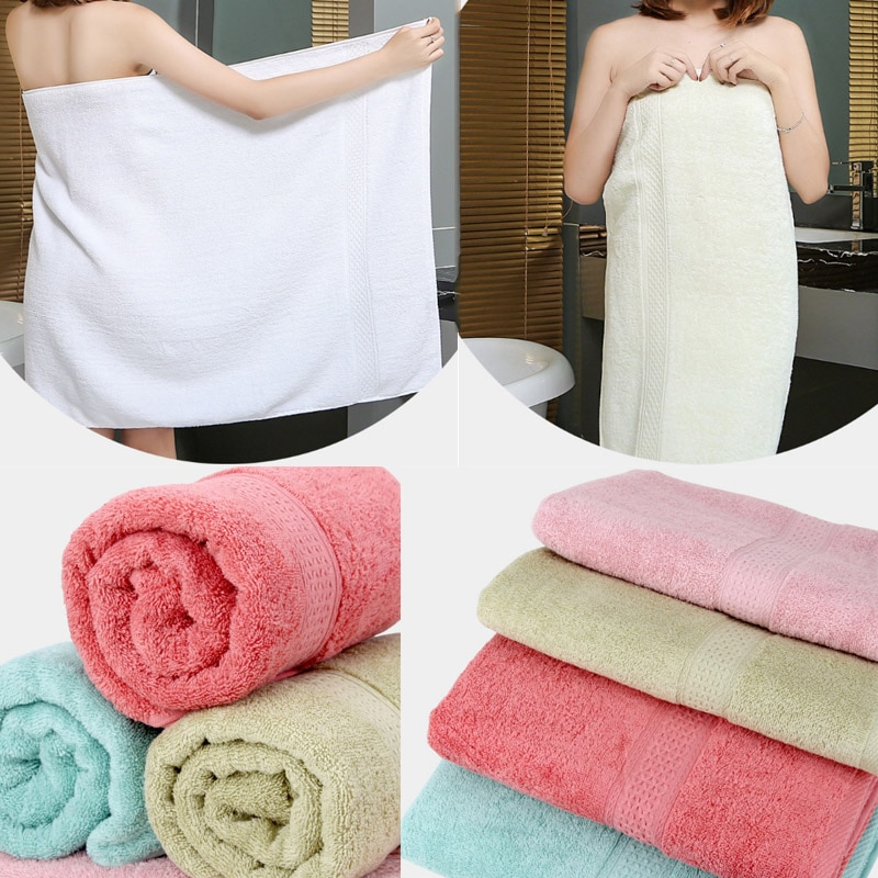 Für Erwachsene 100% Baumwolle 17 Farben 1PC Feste Schlecht Handtuch Strand Handtuch Hohe saugfähig Antibakterielle Schnell Trocknende Weichen Dicken