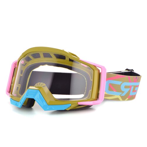 100% ATV DH vtt Motocross casque lunettes pour Dirt Bike Moto saleté vélo lunettes Ski Sport lunettes Masque Moto lunettes: Model 14