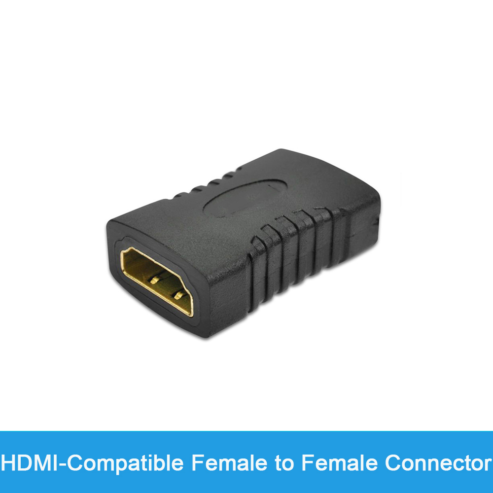 4K HD-connector Mini / Micro HDMI-compatibele extender HDMI-compatibele adapter 90 270 graden haakse man-vrouw converter: GRIJS