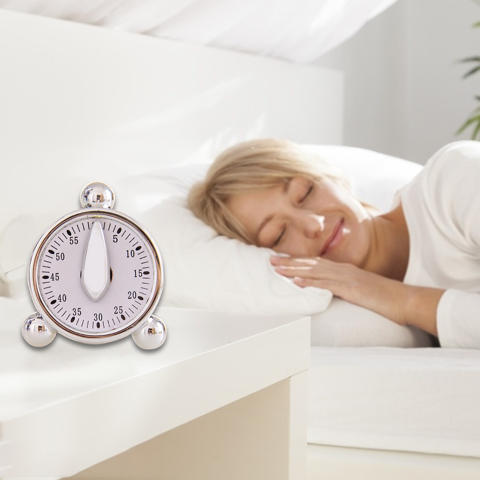 60 Minutes Mechanical Timer Kitchen Cooking Timer Classroom Student Time Management Alarm Clock Reminder