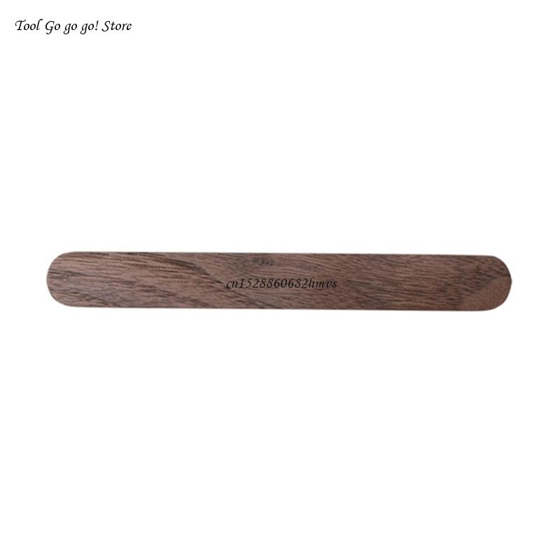Aimant de réfrigérateur décoratif aimants de réfrigérateur en bois Simple autocollants de Message ornements pour la décoration à: WHITE