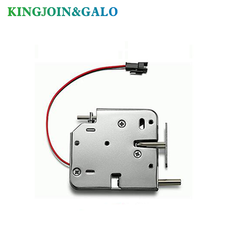 Dc12 v 2a små elektromagnetiske lås opbevaringsskabe elektronisk lås mini elektrisk boltlås skuffe arkivlås: D