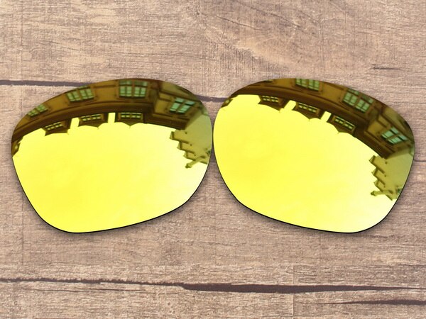 Vonxyz 20 + Farbe Entscheidungen Polarisierte Ersatz Linsen für-Oakley Garage Felsen Rahmen: 24K Spiegel