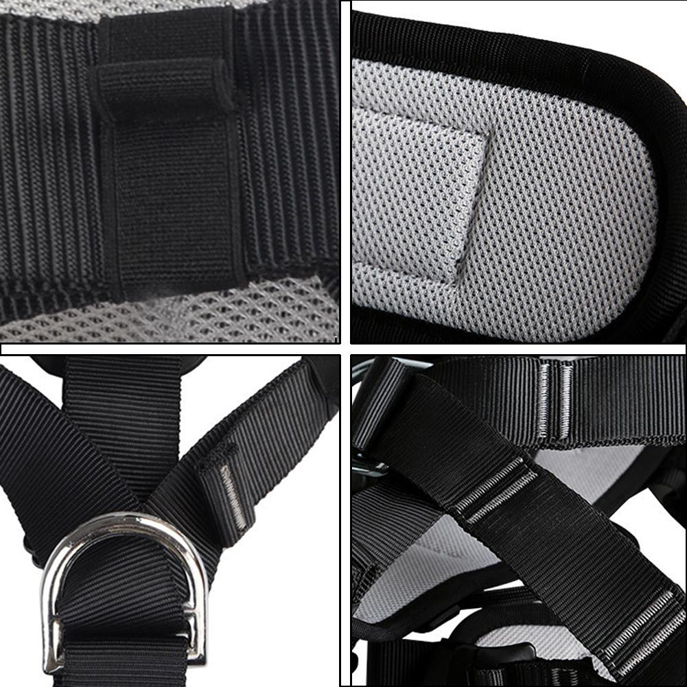 Full Body Outdoor Rock Climbing Safety Harness Belt Mountaineering Equipment
