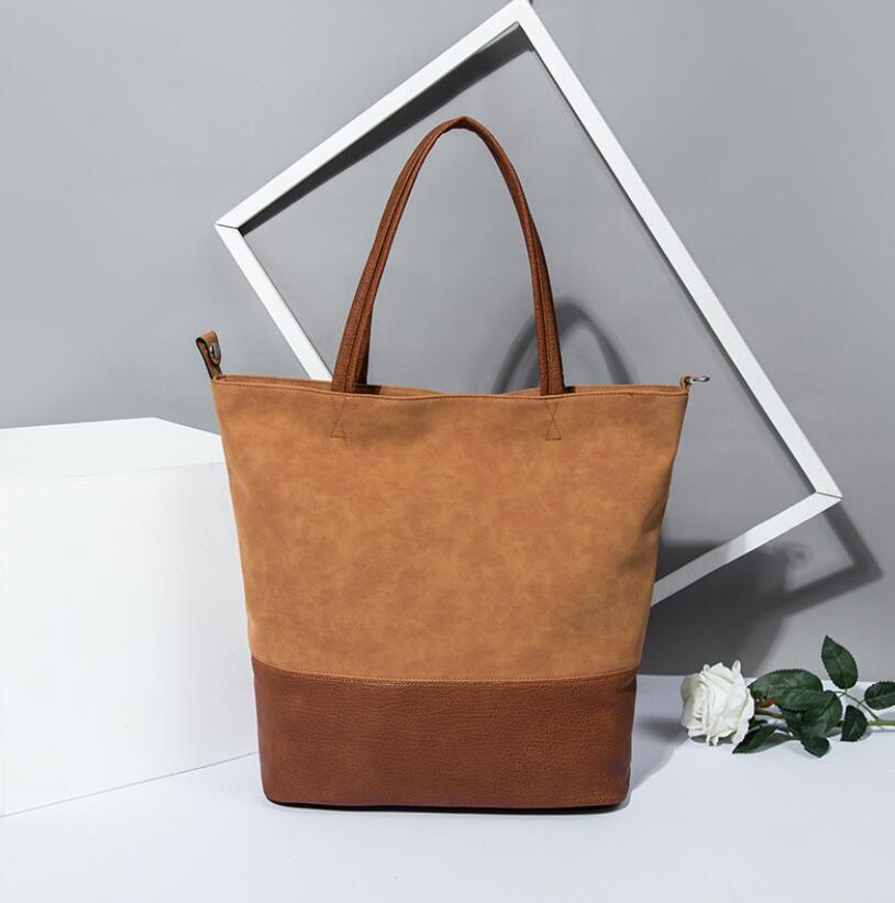 Neue stil umhängetasche Europäischen und Amerikanischen frauen tasche große kapazität tragbaren Trage Tasche