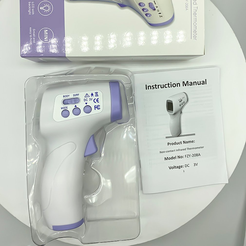 Handheld Portable Non-Contact Infrared Thermometer High Precision Thermometer Industrial Temperature Meter