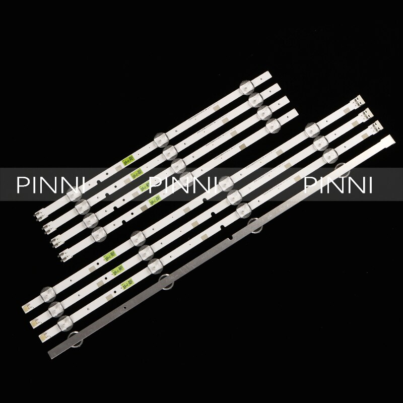 Led-achtergrondverlichtingsstrip met 7 lampen voor samsung 43 " tv, svs 43, fcom, fhd  ua43 , j , 51sw un43 5000 un43 j, 5200 n43, j , 5300 v5dn-430 , sma -r1 430 smb