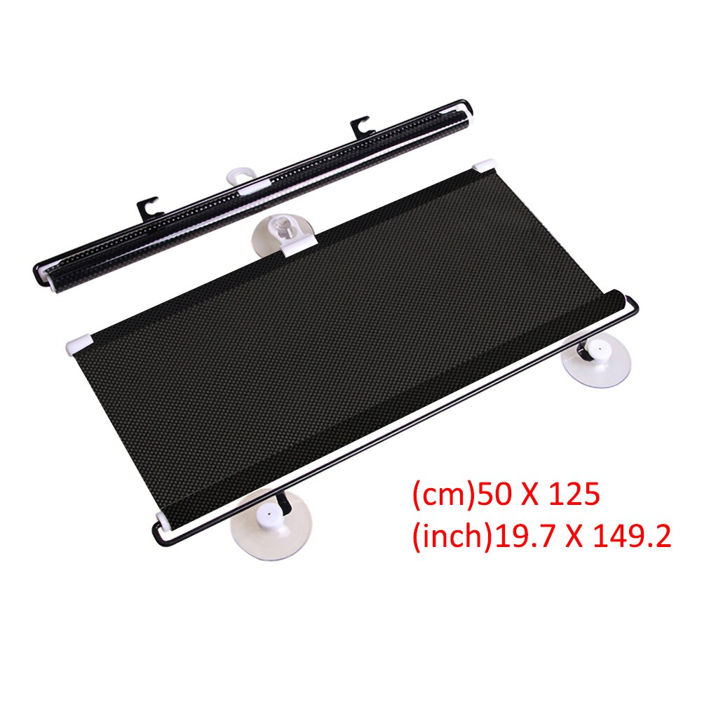 Uttrekkbar bil frontrute solskjerming pvc auto vinduer solskjerm anti-uv beskyttelse solskjerm