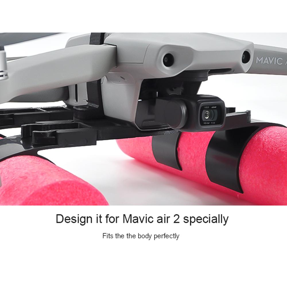Mavic air 2s landing flydende landingsstel på vanddæmpende træningsskridsæt til dji mavic air 2 drone tilbehør reservedele