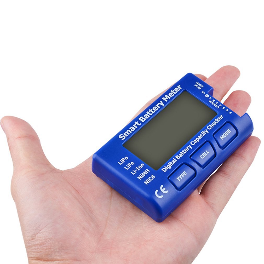 Digitale Batterij Tester Batterij Checker Controller Lcd Voor Lipo Life Li-Lon Nicd Nimh