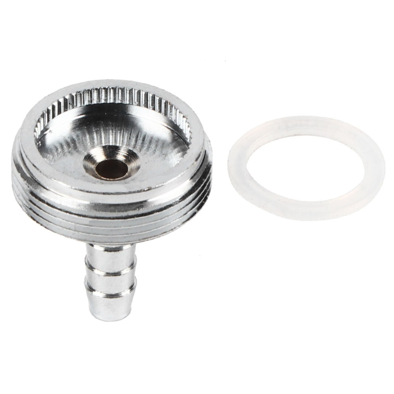 Rostfritt stål öl kran rengöringsadapter tillbehör adapter tillbehör 1/4 öl kran rengöring adapter med packning