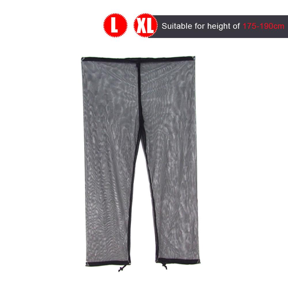 2 Sizes Outdoor Anti-mosquito clothes suit jacket/trousers/Gloves/Shoes covers mosquito protection Clothing 175-190CM 160-175CML: L to XL Pants