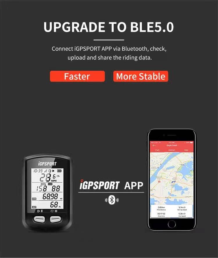 Igpsport IGS10S Gps Fietscomputer IPX6 Waterdichte Fiets Kilometerstand Sport IGS20E Snelheidsmeter Road Moutain Mtb Accessoires