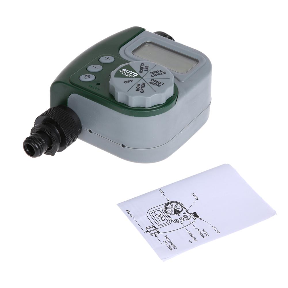Automatic Programmable Digital Water Timer 3 inch LCD Display IP65 Waterproof For Garden Lawn Watering System Irrigation Timer